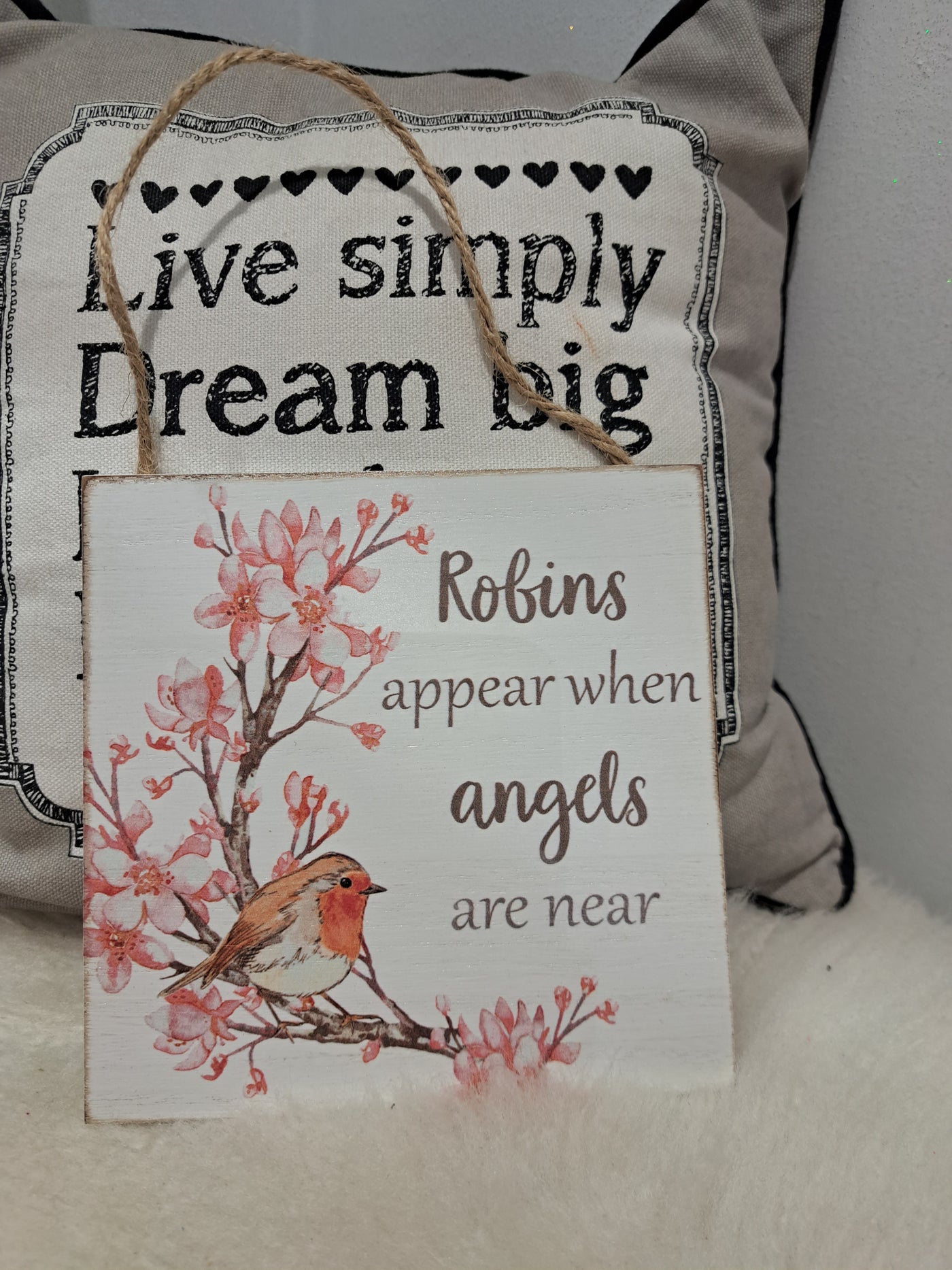 Robin wall plaques large