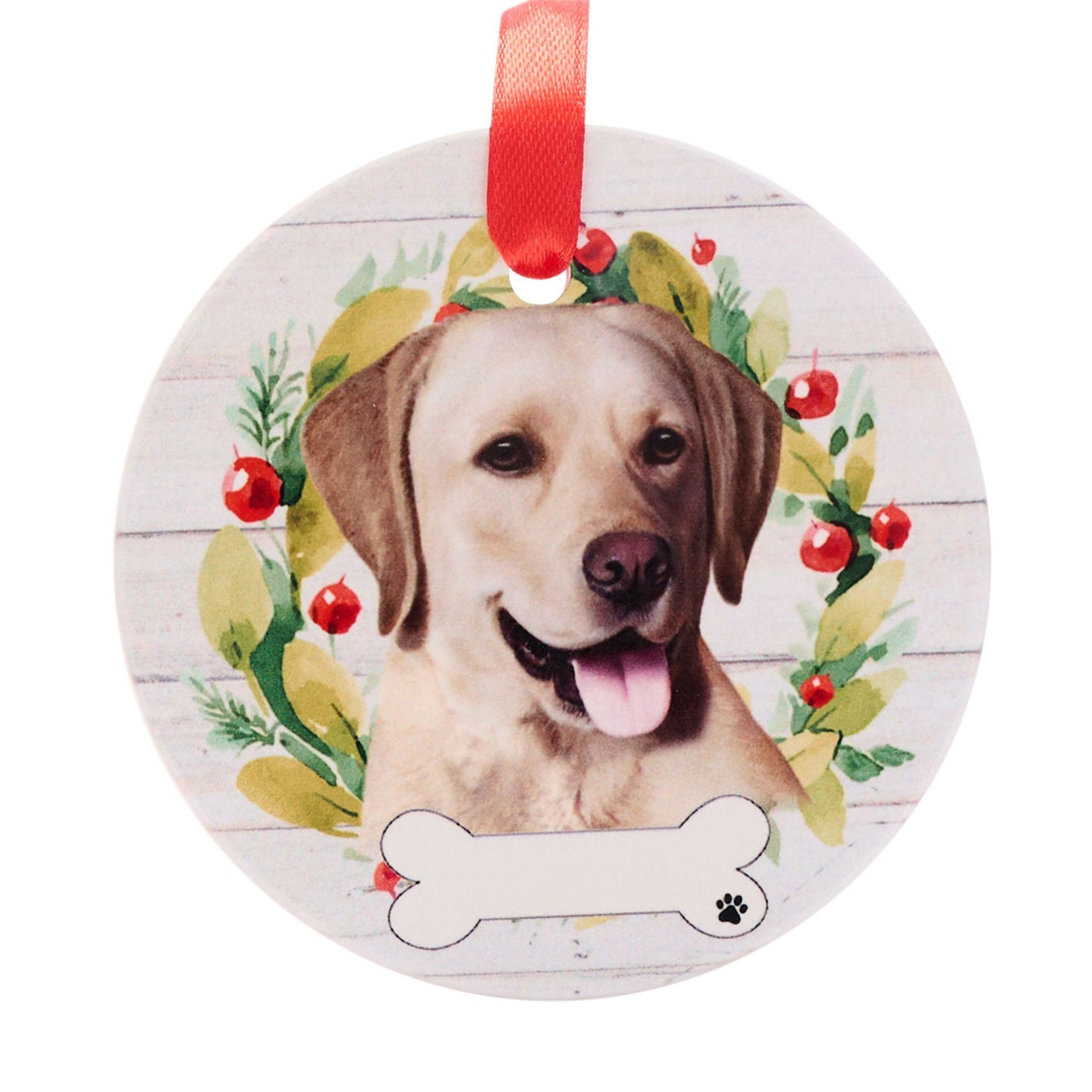 Hanging Tree decoration - Yellow Labrador