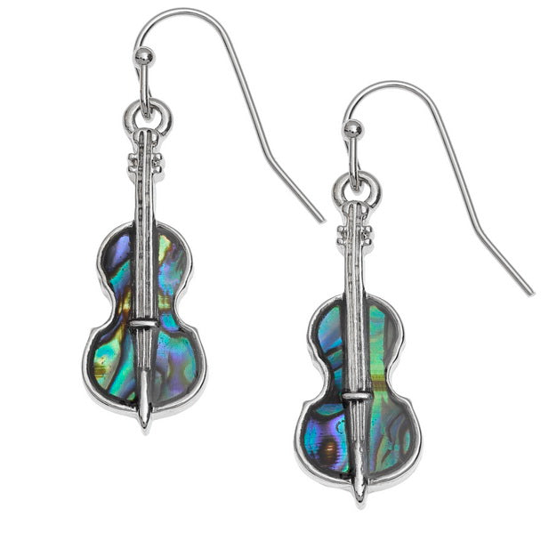 Cello hook earrings