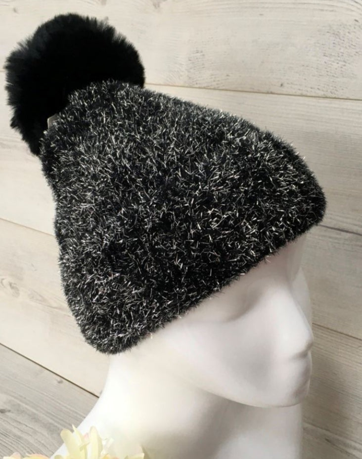 Soft knit Sparkly Hat